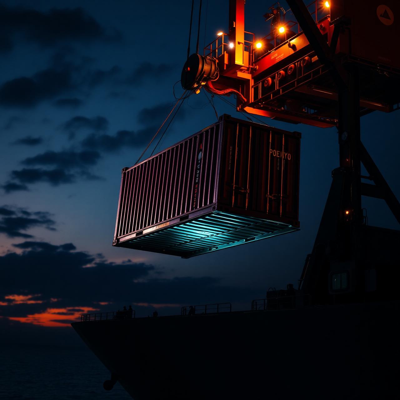 Struck by cargo or gear