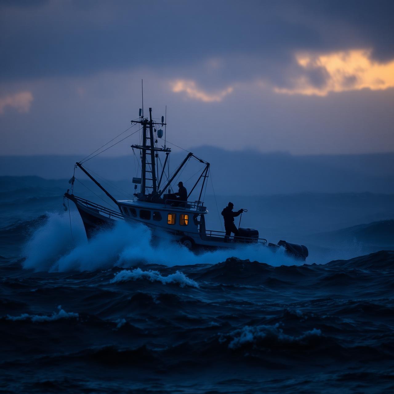 Injured aboard a fishing vessel